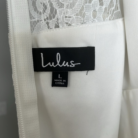Lulu's White Maxi Dress - Picture 4 of 4